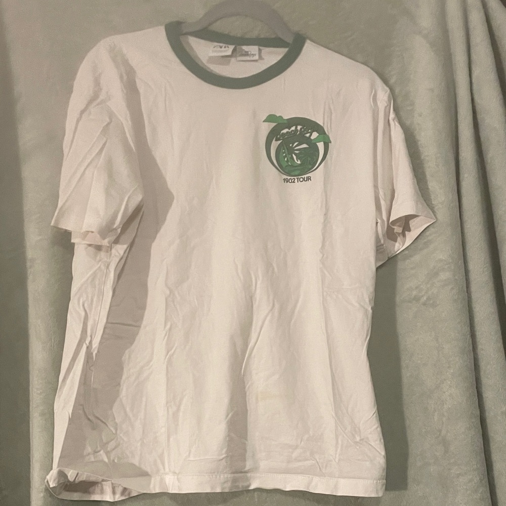 SOLD ON EBAY White and Green Beach Boys 1982 Tour Graphic Tee